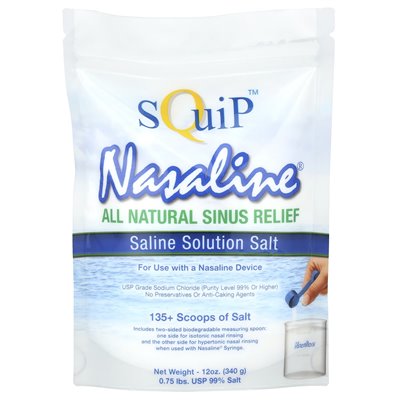 Squip, Nasaline, Roztwór Solny, 12 uncji (340 g)