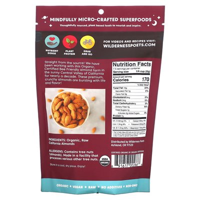 Wilderness Poets, Organic California Alvents, 8 oz (226 g)