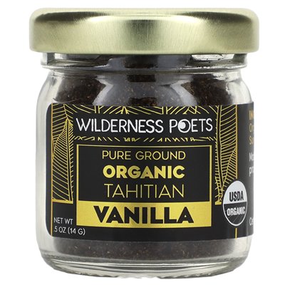 Wilderness Poets, ekologiczna tahitańska wanilia, 0,5 uncji (14 g)