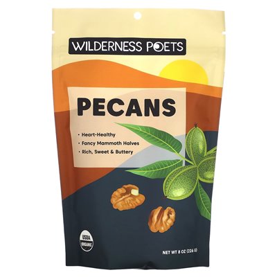 Wilderness Poets, Bio-Pekannuss, 8 oz (226 g)
