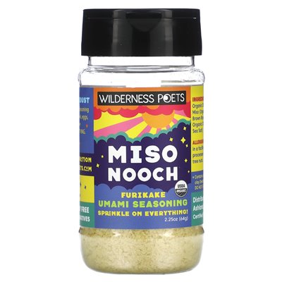 Wilderness Poets, Bio-Miso Nooch, Furikake-Umami-Gewürz, 2,25 oz (64 g)