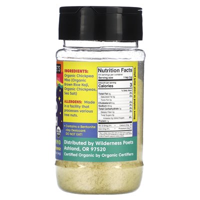 Wilderness Poets, Bio-Miso Nooch, Furikake-Umami-Gewürz, 2,25 oz (64 g)