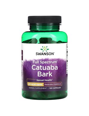 Swanson, Catuaba-Wurzel mit vollem Spektrum, 465 mg, 120 Kapseln
