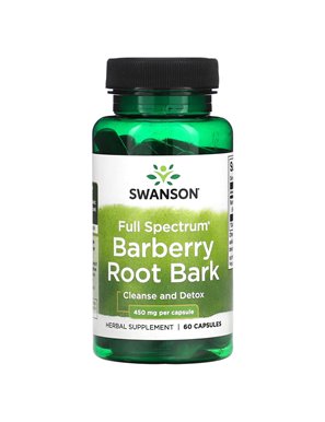 Swanson, Full Spectrum Barberry Root Bark, 450 mg, 60 Capsules Swanson, Full Spectrum Barberry Root Bark, 450 mg, 60 Capsules
