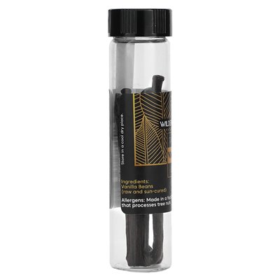 Wilderness Poets, Tahitian Vanilla Bean, 2 vanilla beans