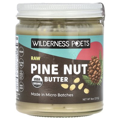 Wilderness Poets, Raw Peanut Butter, 8 oz (227 g)