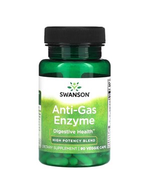 Swanson, Anti-Gas Enzyme, High Potency Blend, 90 Veggie Caps Swanson, Anti-Gas Enzyme, High Potency Blend, 90 Veggie Caps