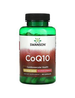 Swanson, CoQ10, 200 mg, 90 Kapsułek Swanson, CoQ10, 200 mg, 90 Kapsułek