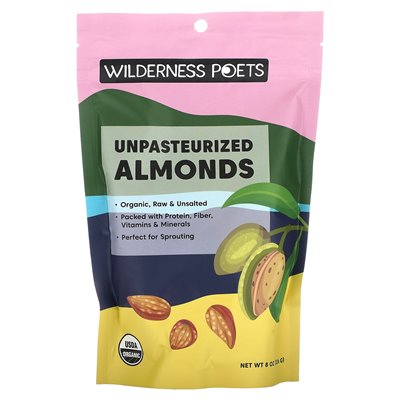 Wilderness Poets, Organic Unpasteurised Migonds, Insalted, 8 uncji (226 g)