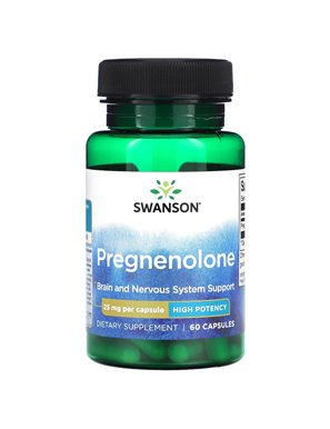 Swanson, Pregnenolon, hohe Wirksamkeit, 25 mg, 60 Kapseln Swanson, Pregnenolon, hohe Wirksamkeit, 25 mg, 60 Kapseln