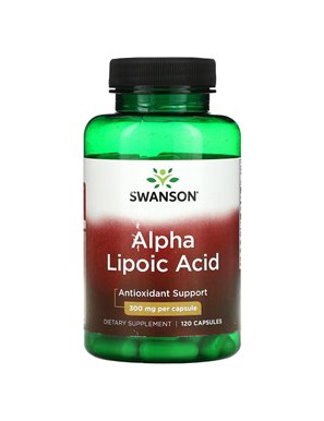 Swanson, Alpha Lipoic Acid, 300mg, 120 Capsules Swanson, Alpha Lipoic Acid, 300mg, 120 Capsules