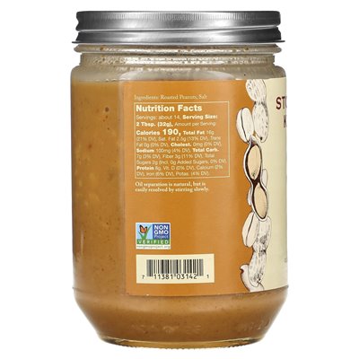 Stonewall Kitchen, Erdnussbutter, 15,5 oz (439 g)