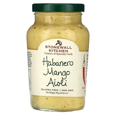 Stonewall Kitchen, Habanero-Mango-Aioli, scharf, 10,25 oz (291 g)