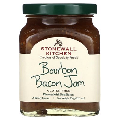 Stonewall Kitchen, Bourbon-Speck-Marmelade, 12,5 oz (354 g)