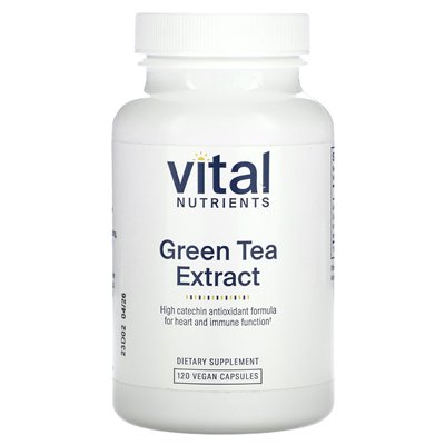 Vital Nutrients, Green Tea Extract, 120 Vegan Capsules Vital Nutrients, Green Tea Extract, 120 Vegan Capsules