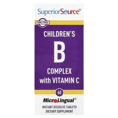 Höchste Quelle, Vitamin C B-Komplex, 60 mikrolinguale Schmelztabletten
