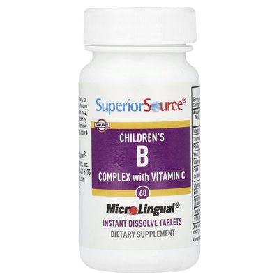 Höchste Quelle, Vitamin C B-Komplex, 60 mikrolinguale Schmelztabletten