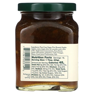 Stonewall Kitchen, Apple Jalapeno Jelly, Medium, 12,5 uncji (354 g)