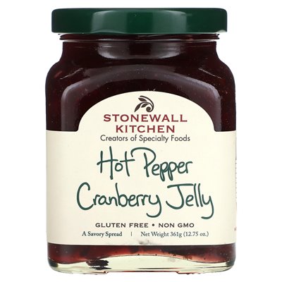 Stonewall Kitchen, Cranberry Jelly, Medium, 12.75 oz (361 g)