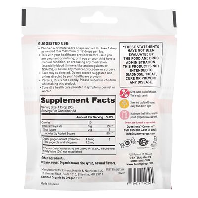 Tombins, organiczna zaczarowana przyprawa Intensywna imbir, 33 ssaki