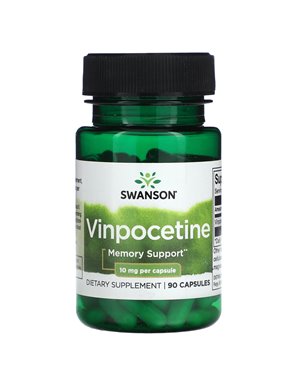 Swanson, Vinpocetine, 10 mg, 90 Capsules