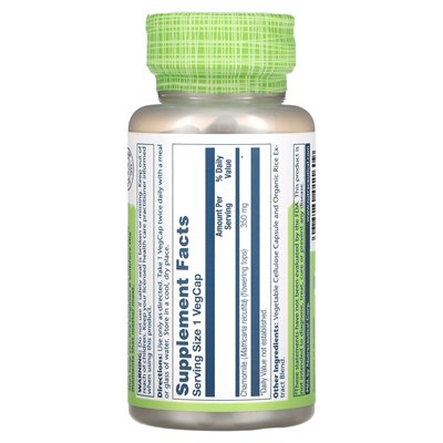 Solaray, Kamille, 350 mg, 100 pflanzliche Kapseln