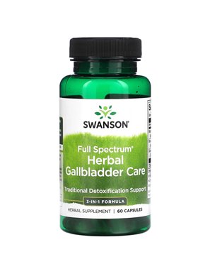 Swanson, Full Spectrum Herbal Bile Protection, 60 Capsules