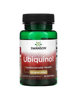 Swanson, Ubikwino, 50 mg, 60 Kapseln Swanson, Ubikwino, 50 mg, 60 Kapseln