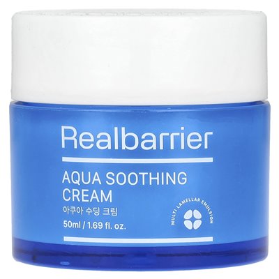 Prawdziwa bariera, krem ​​kojący Aqua, 1,69 fl oz (50 ml)