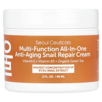 Seulceuticals, Multifunktionale Anti-Aging-Schneckenreparaturcreme, 2 Flora (60 ml)