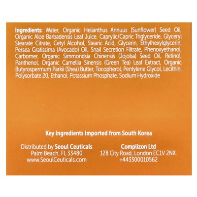 Seulceuticals, Multifunktionale Anti-Aging-Schneckenreparaturcreme, 2 Flora (60 ml)