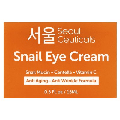 Seulceuticals, Schneckencreme, 0,5 fl oz (15 ml)