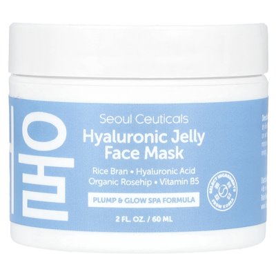 Seulceuticals, Hialuronic Jelly Beauty Face Mask, 2 Fl Oz (60 ml)