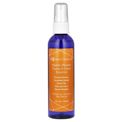 Seulceuticals, Marine Mineral Plump & Glow Essence, 4 Fl Oz (120 ml) Seulceuticals, Marine Mineral Plump & Glow Essence, 4 Fl Oz (120 ml)