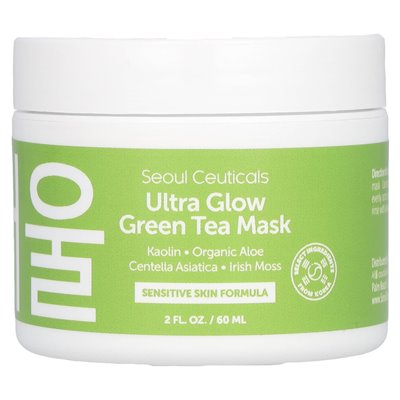 Seulceuticals, Ultra Glow Grüntee-Schönheitsmaske, 2 Fl Oz (60 ml)