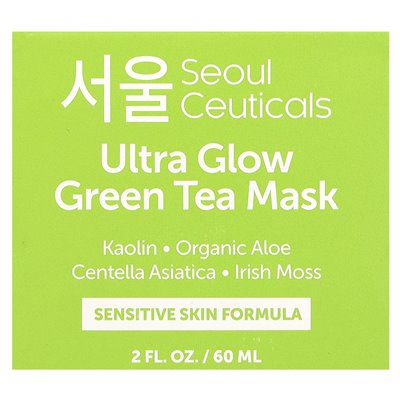 Seulceuticals, Ultra Glow Grüntee-Schönheitsmaske, 2 Fl Oz (60 ml)