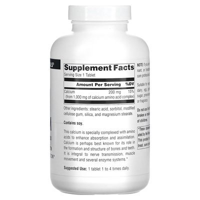Source Naturals, Calcium, 250 Tabletten