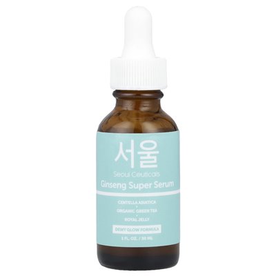 Seulceuticals, Ginseng Super Serum, 1 fl Oz (30 ml)