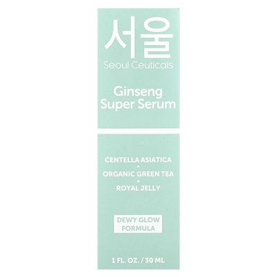 Seulceuticals, Ginseng Super Serum, 1 fl Oz (30 ml)