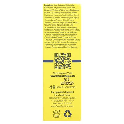 Seulceuticals, Advanced Slail Serum, 1 Fl Oz (30 ml) Seulceuticals, Advanced Slail Serum, 1 Fl Oz (30 ml)