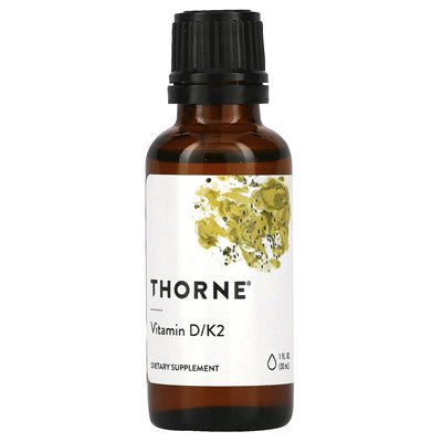 Thorne, witamina D/K2, 1 Fl Oz (30 ml)