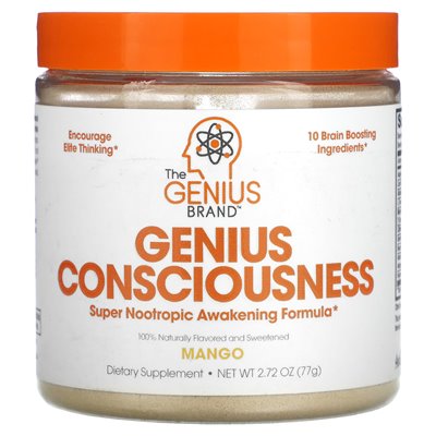 Geniusz marki, Genius Consumuness, Mango, 2,72 uncji (77 g)