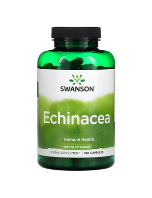 Swanson, Echinacea, 400 mg, 180 Kapseln Swanson, Echinacea, 400 mg, 180 Kapseln