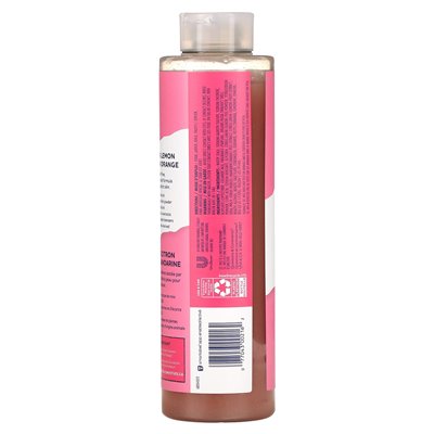 St. Ives, złuszczające mycie ciała, różowa cytryna i mandarynka Orange, 22 fl oz (650 ml)