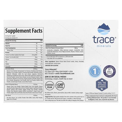 Trace, Zieloni Pak, czekolada, 30 opakowań, 0,26 uncji (7,5 g)