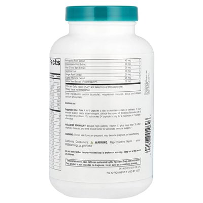 Źródło naturalne, formuła odnowy biologicznej, zaawansowane wsparcie immunologiczne, 240 kapsułek