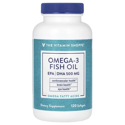 Witaminy Shoppe, Omega-3 Fish Oil, 120 softgels
