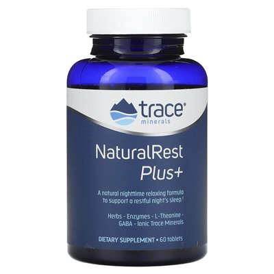 Trace Minerals ®, NaturalRest Plus+, 60 Tablets Trace Minerals ®, NaturalRest Plus+, 60 Tablets