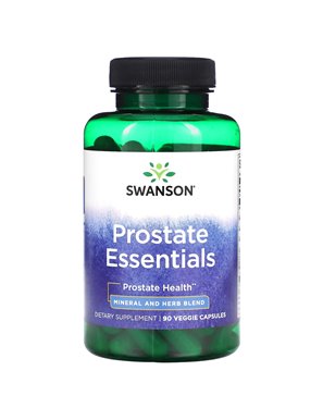 Swanson, Prostate Essentials, 90 vegetarische Kapseln Swanson, Prostate Essentials, 90 vegetarische Kapseln