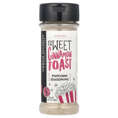 City Accents, Popcorn-Gewürz, süßer Toast-Zimt, 3,25 oz (92 g)